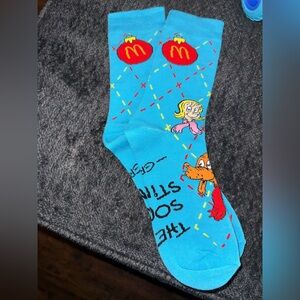 McDonald's Grinch Character Socks